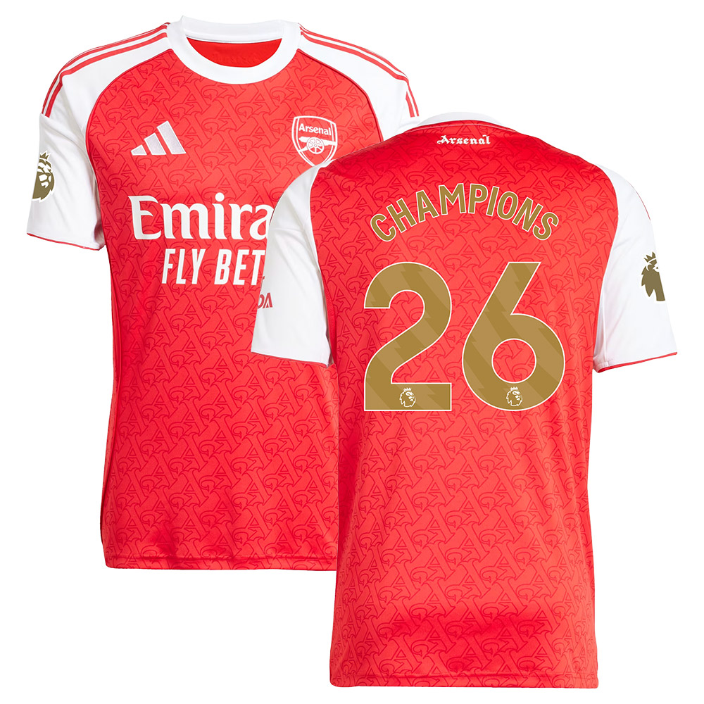ウェア Arsenal 25-26 Champions Shirt Arsenal Champions 25/26 White
